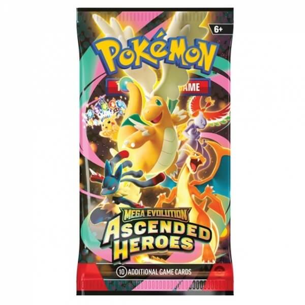 Pokémon Mega Evolution – Ascended Heroes Booster Pack