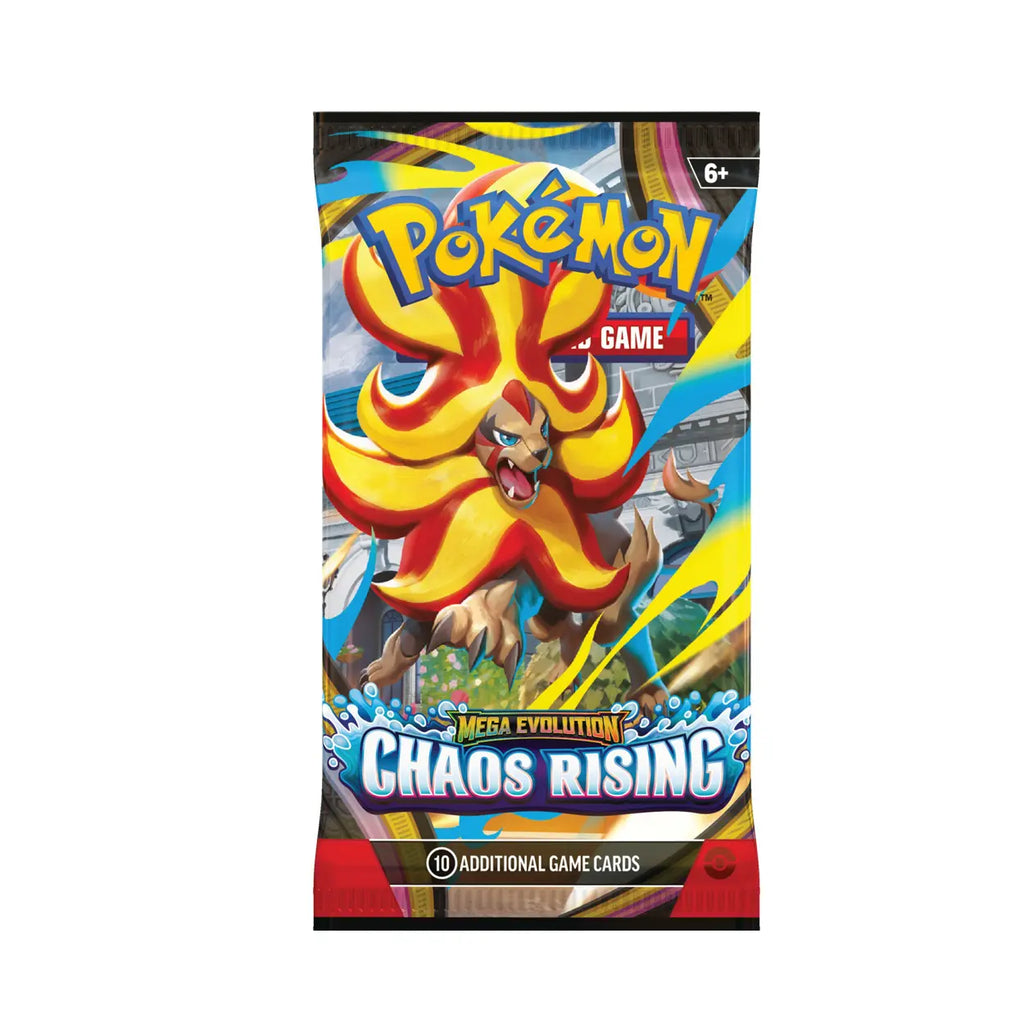 Pokémon Mega Evolution – Chaos Rising Booster Pack