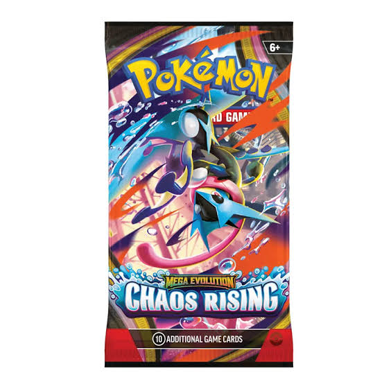 Pokémon Mega Evolution – Chaos Rising Booster Pack