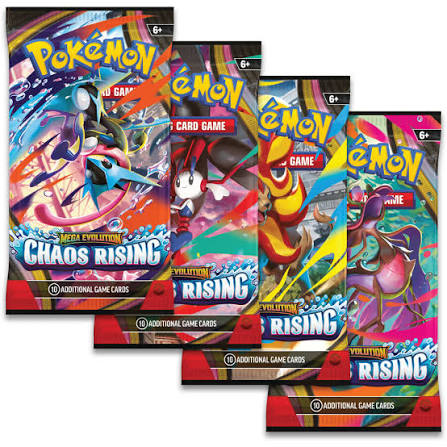 Pokémon Mega Evolution – Chaos Rising Booster Pack