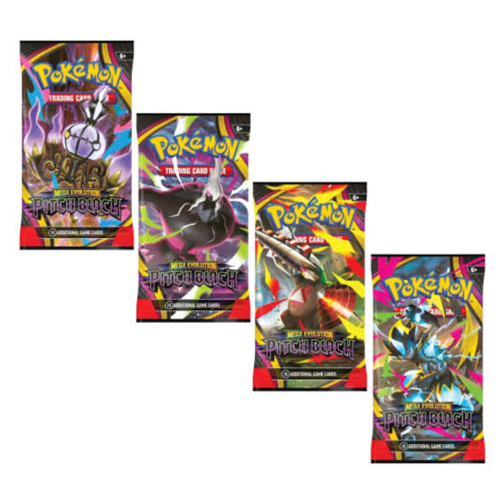 Pokémon Mega Evolution - Pitch Black Booster Pack